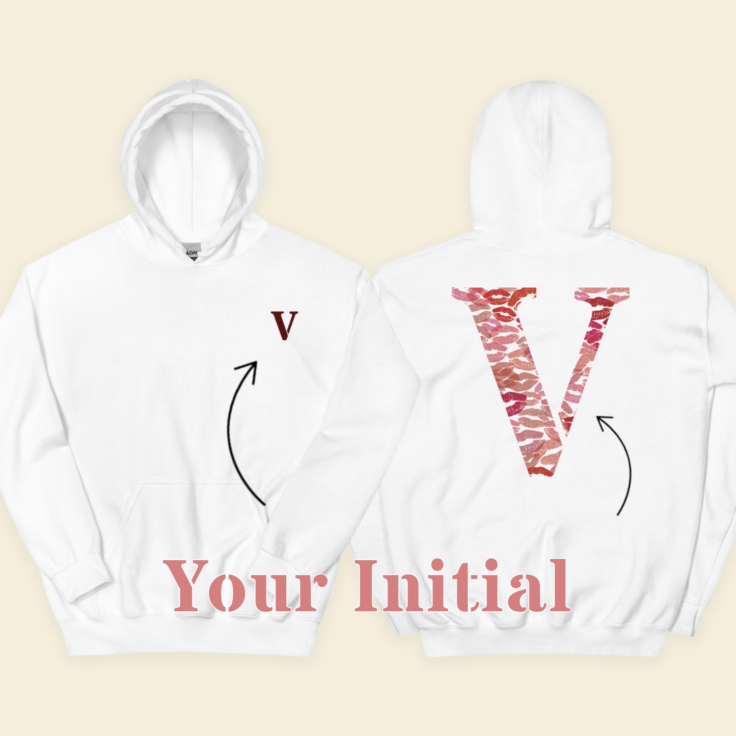 Custom Kisses Hoodie | Limited Edition